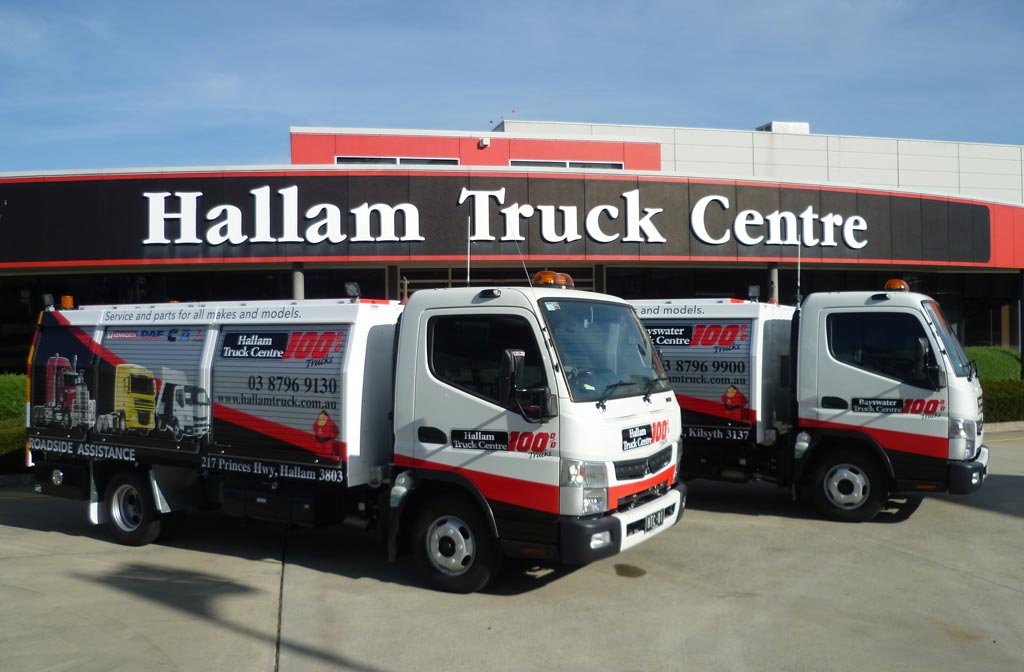 Cooks have built two new service trucks for the Hallam Truck Centre.